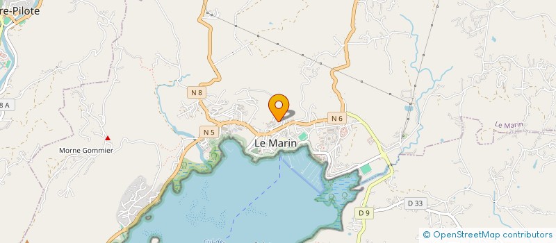 localisation de l'entreprise ASSOCIATION POUR LE DEVELOPPEMENT CULTUREL ET ARTISTIQUE DU MARIN à LE MARIN
