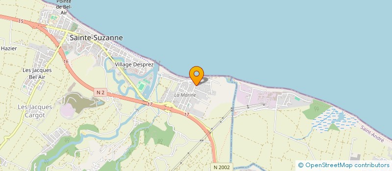 localisation de l'entreprise ASSOCIATION POUR LE DEVELOPPEMENT CULTUREL ET SPORTIF DE SAINTE-SUZANNE à SAINTE-SUZANNE
