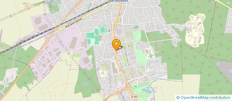 localisation de l'entreprise ASSOCIATION POUR LE DEVELOPPEMENT DE BABABE à LES MUREAUX