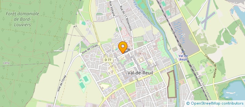 localisation de l'entreprise ASSOCIATION POUR LE DEVELOPPEMENT DE DONDOU-JAMMI MBAARA EN FRANCE  VAL-DE-REUIL