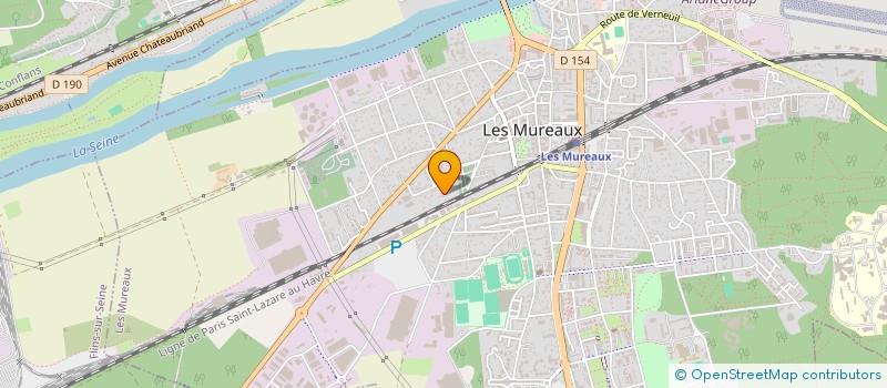 localisation de l'entreprise ASSOCIATION POUR LE DEVELOPPEMENT DE GOUDIRY AU SENEGALE à LES MUREAUX