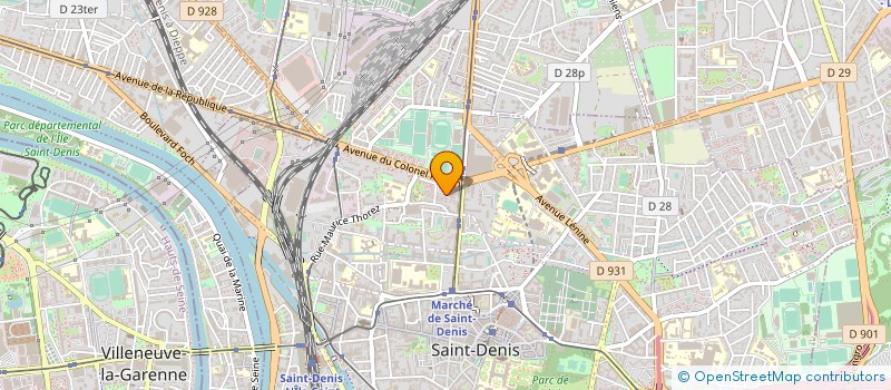 localisation de l'entreprise ASSOCIATION POUR LE DEVELOPPEMENT DE KAWAL EN FRANCE à SAINT-DENIS