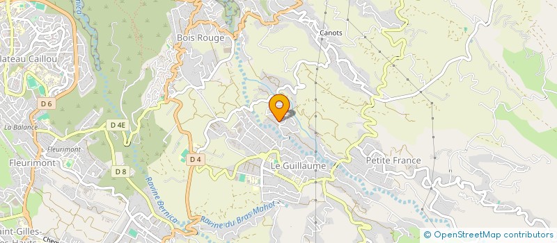localisation de l'entreprise ASSOCIATION POUR LE DEVELOPPEMENT DE L'ANIMATION DU QUARTIER DE LA PETITE FRANCE à SAINT-PAUL