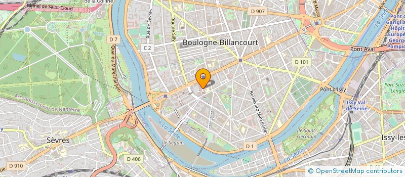 localisation de l'entreprise ASSOCIATION POUR LE DEVELOPPEMENT DE L'ECONOMIE NUMERIQUE EN FRANCE à BOULOGNE-BILLANCOURT
