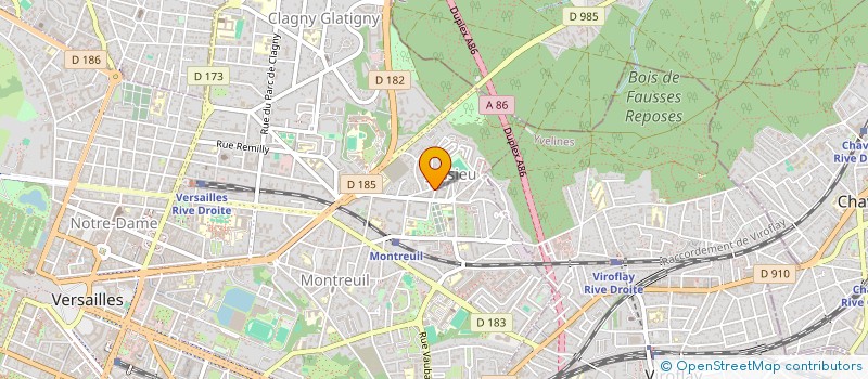 localisation de l'entreprise ASSOCIATION POUR LE DEVELOPPEMENT DE L'EDUCATION EN REPUBLIQUE CENTRAFRICAINE  ASNIERES-SUR-SEINE