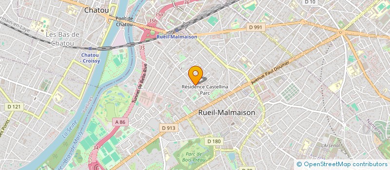 localisation de l'entreprise ASSOCIATION POUR LE DEVELOPPEMENT DE L'ENERGIE EN AFRIQUE à RUEIL-MALMAISON