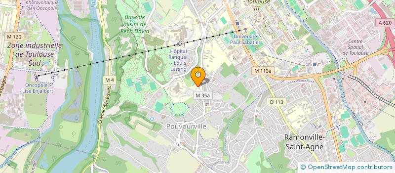 localisation de l'entreprise ASSOCIATION POUR LE DEVELOPPEMENT DE L'ENSEIGNEMENT DE LA RECHERCHE ET DES SOINS EN PNEUMO-ONCOLOGIE DE TOULOUSE à TOULOUSE