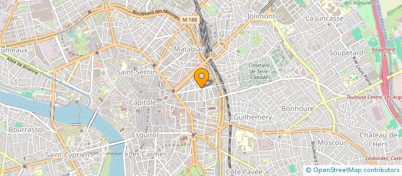 localisation de l'entreprise ASSOCIATION POUR LE DEVELOPPEMENT DE L ENSEIGNEMENT DENTAIRE à TOULOUSE
