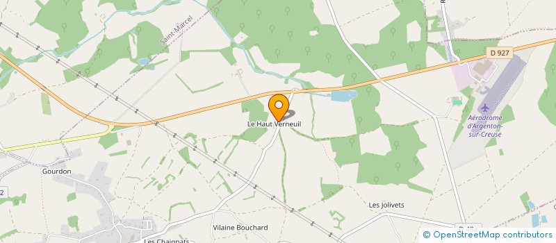 localisation de l'entreprise ASSOCIATION POUR LE DEVELOPPEMENT DE L EQUITHERAPIE BERRY LIMOUSIN à LE PECHEREAU