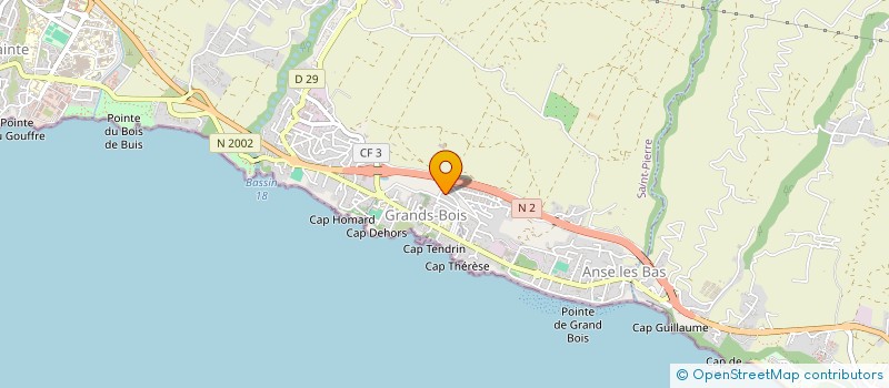 localisation de l'entreprise ASSOCIATION POUR LE DEVELOPPEMENT DE L'ESPRIT CRITIQUE EN SANTE (ADECS) à SAINT-PIERRE