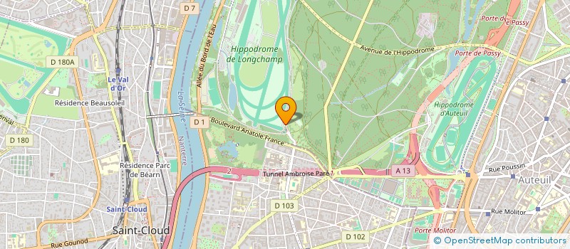 localisation de l'entreprise ASSOCIATION POUR LE DEVELOPPEMENT DE L'IMAGERIE FRANCOPHONE  PARIS