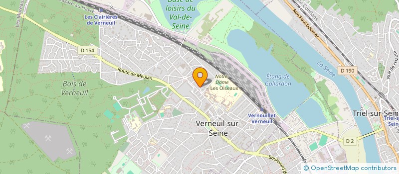 localisation de l'entreprise ASSOCIATION POUR LE DEVELOPPEMENT DE LA COMMUNE DE DEMETTE (A.D.C.D) à VERNEUIL-SUR-SEINE