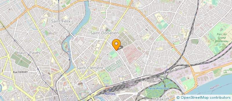 localisation de l'entreprise ASSOCIATION POUR LE DEVELOPPEMENT DE LA FICTION à NANTES