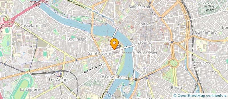 localisation de l'entreprise ASSOCIATION POUR LE DEVELOPPEMENT DE LA MEDECINE INTERNE à TOULOUSE