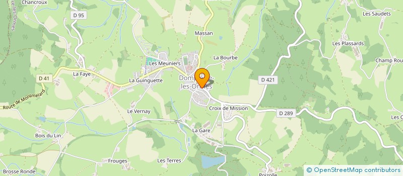 localisation de l'entreprise ASSOCIATION POUR LE DEVELOPPEMENT DE LA MOBILITE DOUCE EN TERRITOIRE RURAL  RENNES