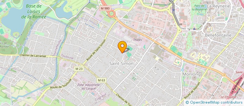 localisation de l'entreprise ASSOCIATION POUR LE DEVELOPPEMENT DE LA MUSIQUE CLASSIQUE EN HAUTE GARONNE à TOULOUSE