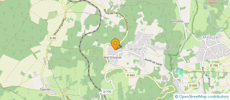 localisation de l'entreprise ASSOCIATION POUR LE DEVELOPPEMENT DE LA RECHERCHE EN ERGONOMIE  SAYAT