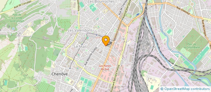localisation de l'entreprise ASSOCIATION POUR LE DEVELOPPEMENT DE LA REHABILITATION RESPIRATOIRE à DIJON
