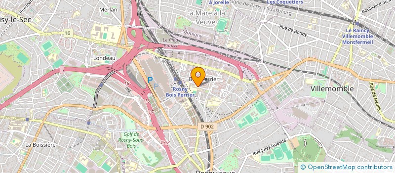 localisation de l'entreprise ASSOCIATION POUR LE DEVELOPPEMENT DE LA SINGANI EN FRANCE à ROSNY-SOUS-BOIS