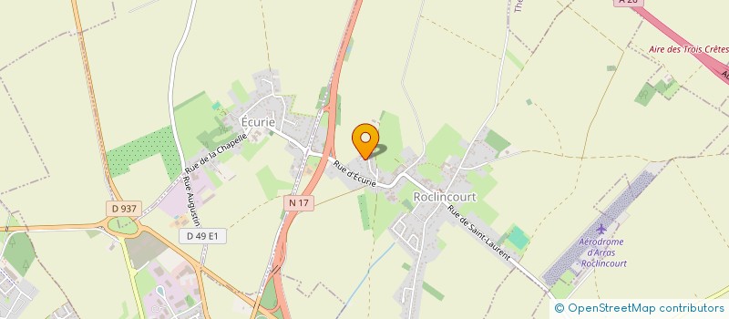 localisation de l'entreprise ASSOCIATION POUR LE DEVELOPPEMENT DE LA SUITE LOGICIELLE FREEMEDFORMS  ROCLINCOURT