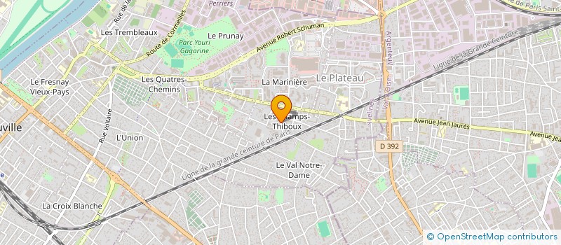 localisation de l'entreprise ASSOCIATION POUR LE DEVELOPPEMENT DE N'ZECREZESSOU-DIASPORA (ADEN-DIASPORA) à SARTROUVILLE