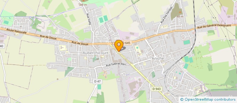 localisation de l'entreprise ASSOCIATION POUR LE DEVELOPPEMENT DES ACTIVITES DE LOISIRS SUR ANICHE ET SA REGION à ANICHE
