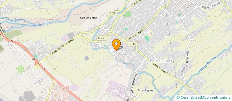 localisation de l'entreprise ASSOCIATION POUR LE DEVELOPPEMENT DES ACTIVITES EDUCATIVES ET DES LOISIRS à SAINT-PIERRE