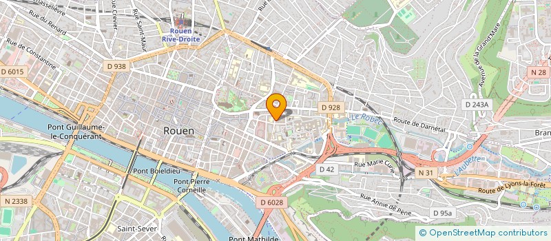 localisation de l'entreprise ASSOCIATION POUR LE DEVELOPPEMENT DES ACTIVITES MUSICALES à ROUEN