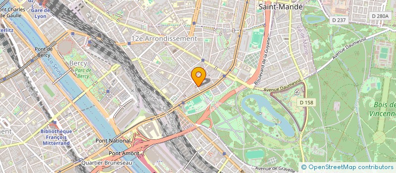 localisation de l'entreprise ASSOCIATION POUR LE DEVELOPPEMENT DES ENSEIGNEMENTS SECURITAIRES  PARIS