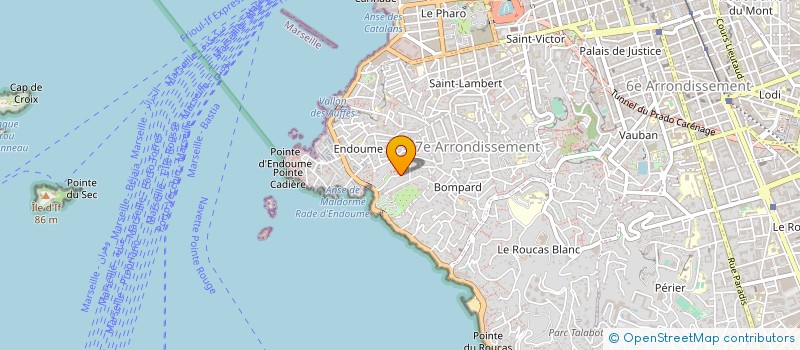 localisation de l'entreprise ASSOCIATION POUR LE DEVELOPPEMENT DES RELATIONS SCIENTIFIQUES ET CULTURELLES ENTRE MARSEILLE ET MARRAKECH à MARSEILLE