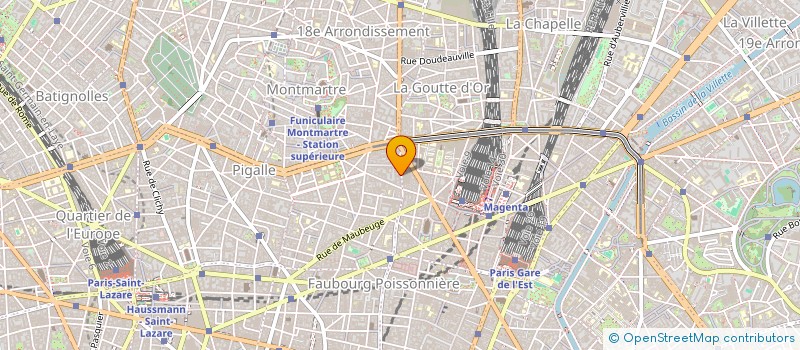 localisation de l'entreprise ASSOCIATION POUR LE DEVELOPPEMENT DU JAZZ AUTHENTIQUE (ADJA)  PARIS