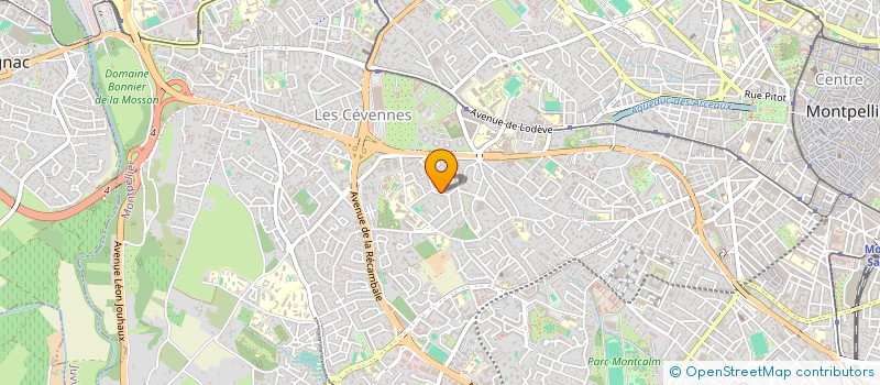 localisation de l'entreprise ASSOCIATION POUR LE DEVELOPPEMENT DU RUGBY FEMININ à MONTPELLIER
