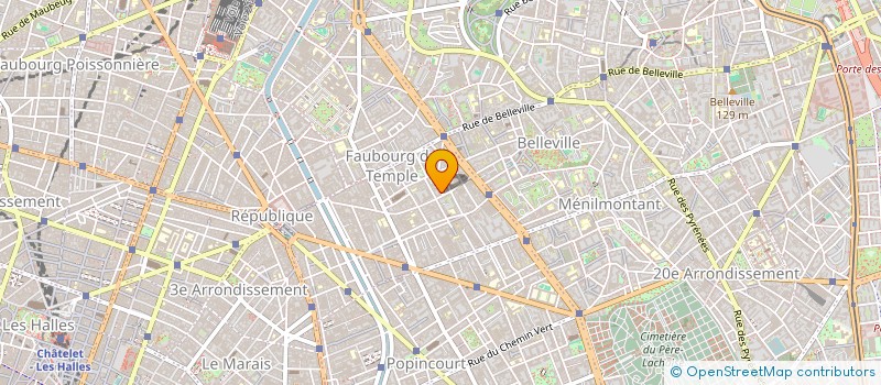 localisation de l'entreprise ASSOCIATION POUR LE DEVELOPPEMENT DU VILLAGE DE TEICHIBE EN FRANCE à PARIS