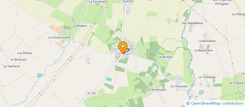 localisation de l'entreprise ASSOCIATION POUR LE DEVELOPPEMENT ECONOMIQUE SOLIDAIRE à BLAIN