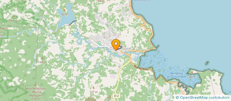 localisation de l'entreprise ASSOCIATION POUR LE DEVELOPPEMENT ENVIRONNEMENTAL ET DE L'AMENAGEMENT DES ZONES RURALES à BANDRABOUA