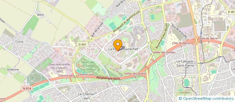 localisation de l'entreprise ASSOCIATION POUR LE DEVELOPPEMENT ET LES ECHANGES AUTOUR DE LA PHOTOGRAPHIE HUMANISTE à CAEN