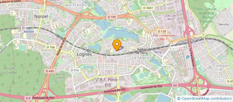 localisation de l'entreprise ASSOCIATION POUR LE DEVELOPPEMENT SCOLAIRE ET SANITAIRE DE WALY à LOGNES