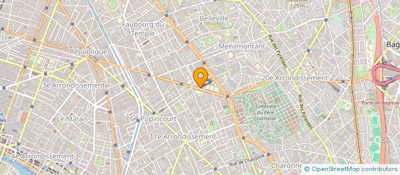 localisation de l'entreprise ASSOCIATION POUR LE DEVELOPPEMENT SOCIAL DES NOUVELLES TECHNOLOGIES  PARIS