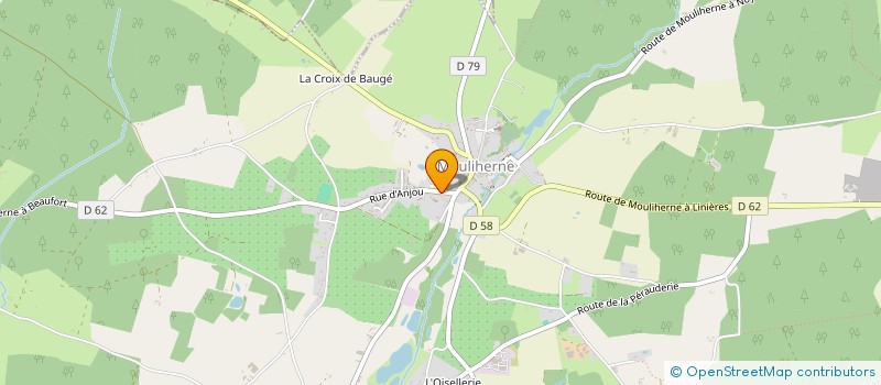 localisation de l'entreprise ASSOCIATION POUR LE DEVELOPPEMENT SOCIAL DU NOYANTAIS à NOYANT-VILLAGES