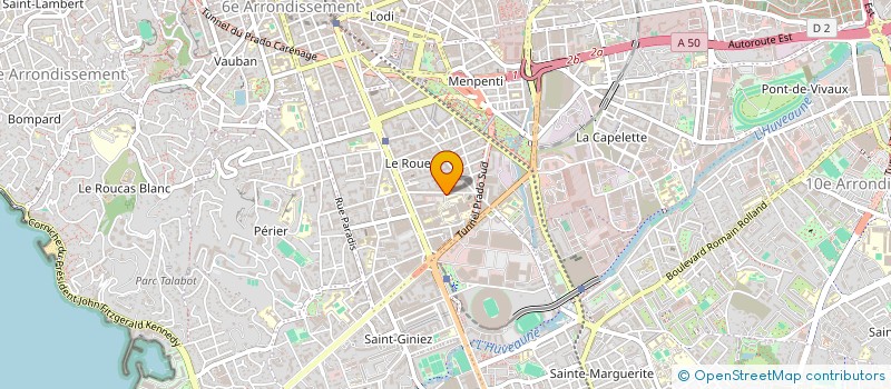 localisation de l'entreprise ASSOCIATION POUR LE DEVEOPPEMENT DE LA REC à MARSEILLE