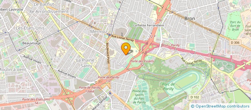 localisation de l'entreprise ASSOCIATION POUR LE DIPLOME UNIVERSITAIRE FRANCOPHONE D'ALLERGOLOGIE (DUFRAL) à BRON