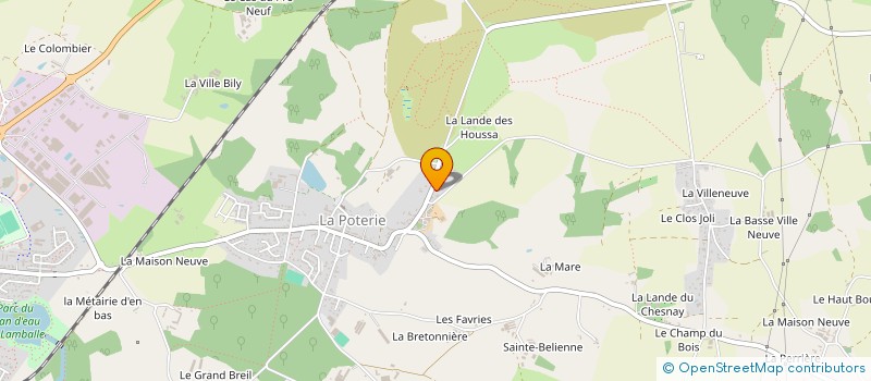 localisation de l'entreprise ASSOCIATION POUR LE DON DE SANG BENEVOLE DANS LE PENTHIEVRE  LAMBALLE-ARMOR