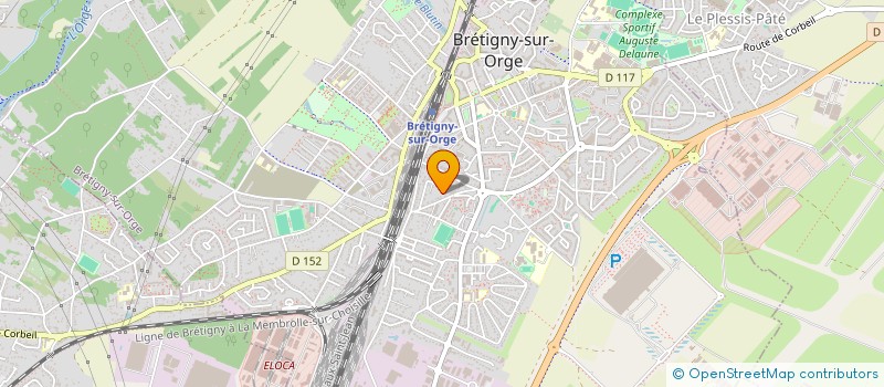 localisation de l'entreprise ASSOCIATION POUR LE DON DE SANG BENEVOLE DE BRETIGNY SUR ORGE. à BRETIGNY-SUR-ORGE