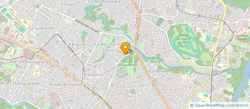 localisation de l'entreprise ASSOCIATION POUR LE DON DU SANG BENEVOLE D'ORVAULT à ORVAULT