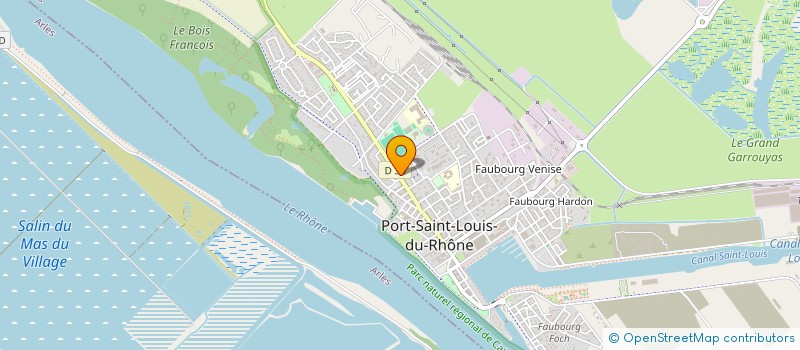 localisation de l'entreprise ASSOCIATION POUR LE DON DU SANG BENEVOLE DE PORT SAINT LOUIS DU RHONE à PORT-SAINT-LOUIS-DU-RHONE