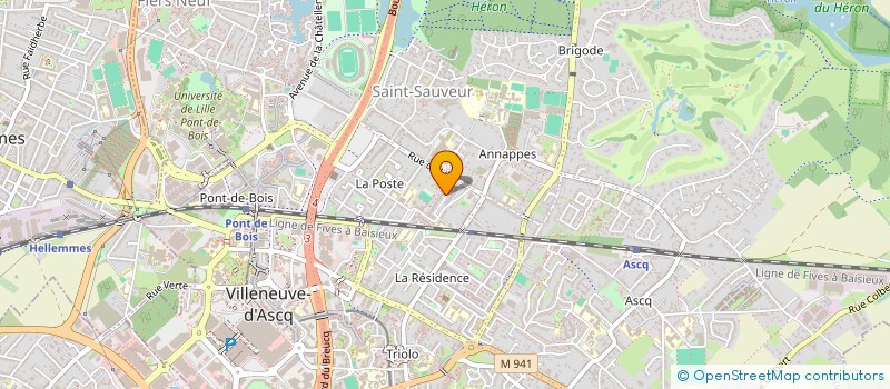 localisation de l'entreprise ASSOCIATION POUR LE DROIT MINIER , ENERGETIQUE ET DES INFRASTRUCTURES CRITIQUES  VILLENEUVE-D'ASCQ