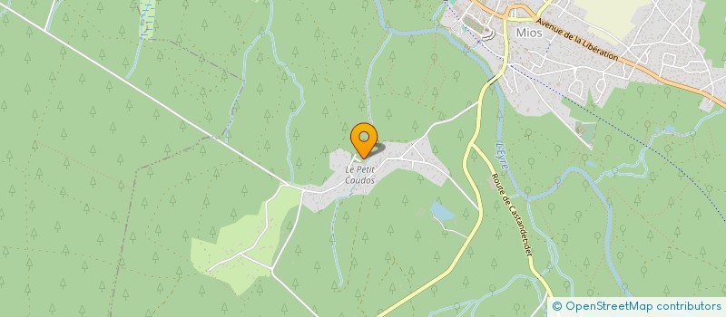 localisation de l'entreprise ASSOCIATION POUR LE FESTIVAL DE JAZZ DE MIOS - BE(E) HOLIDAY  MIOS