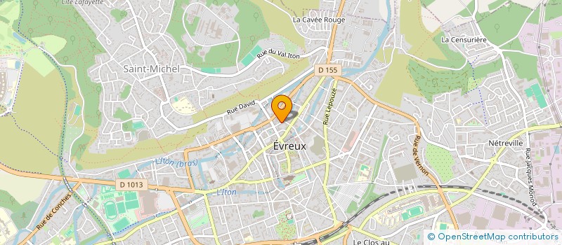 localisation de l'entreprise ASSOCIATION POUR LE FINANCEMENT DU PARTI COMMUNISTE FRANCAIS DEPARTEMENT DE L EURE  EVREUX