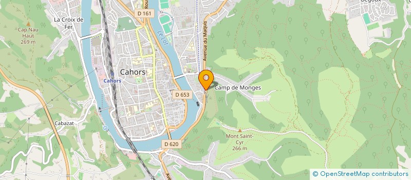 localisation de l'entreprise ASSOCIATION POUR LE FINANCEMENT DU PARTI COMMUNISTE FRANCAIS - DEPARTEMENT DU LOT (ADF PCF 46)  CAHORS