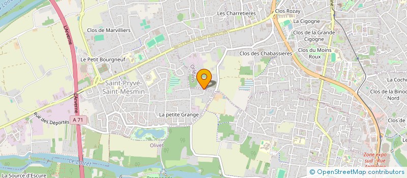 localisation de l'entreprise ASSOCIATION POUR LE FORMATION DES EXPERTS JUDICIAIRES à ORLEANS